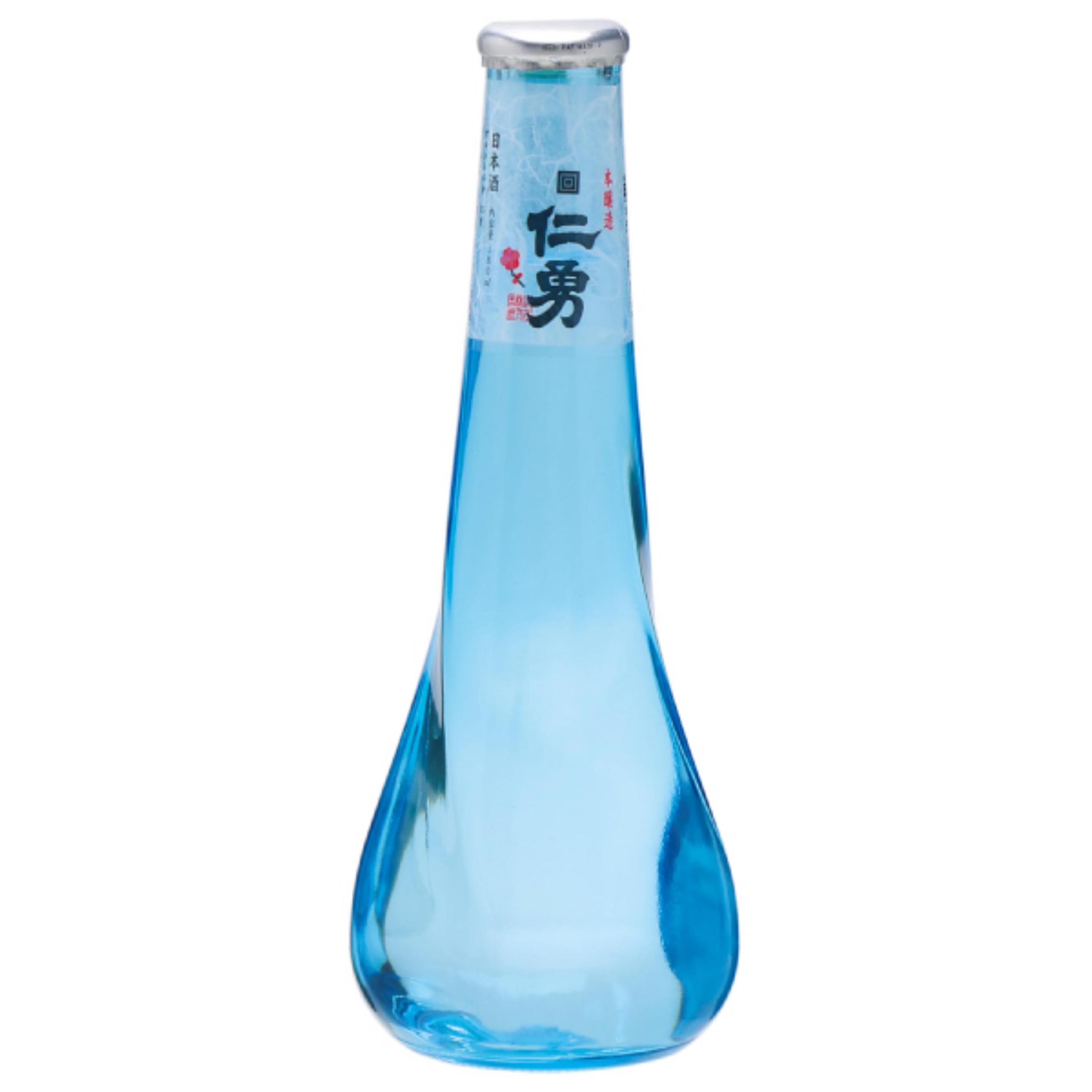 仁勇 本醸造 オーロラボトル sake