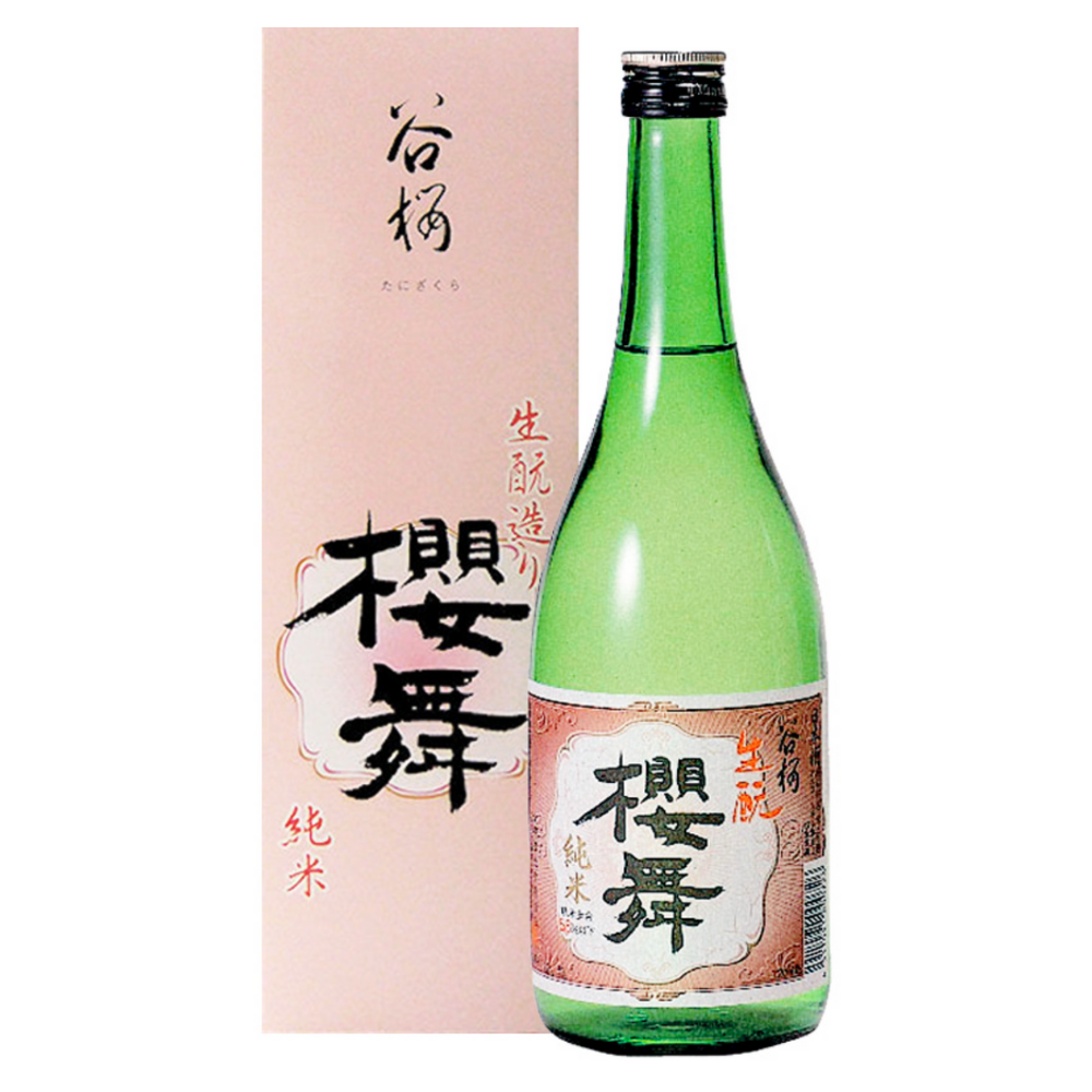 谷櫻 生もと造り純米酒 櫻舞 sake