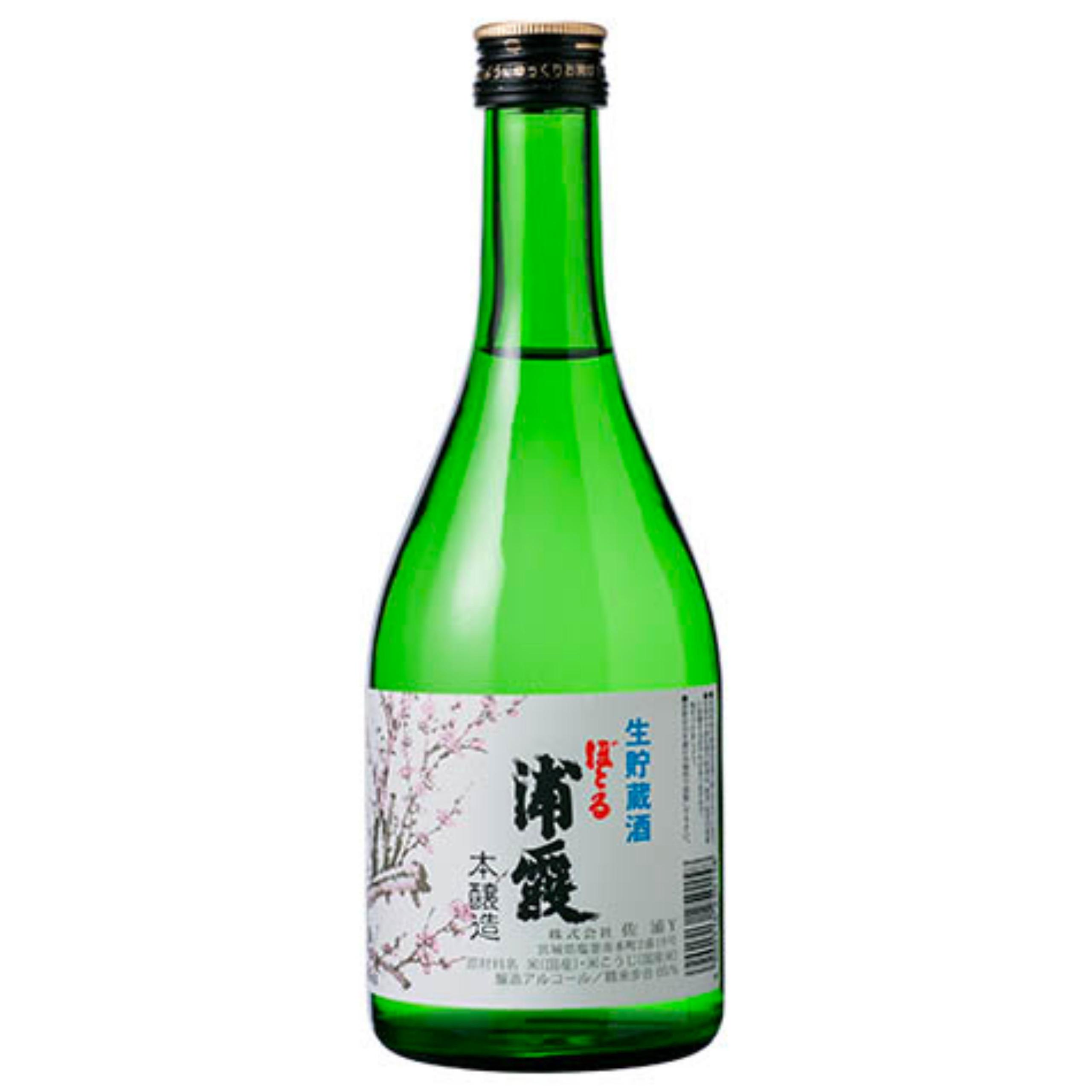 浦霞 生貯蔵酒 ぼとる 本醸造