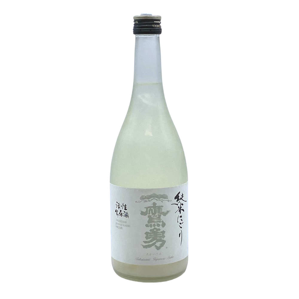鷹勇 純米にごり 活性生原酒 sake