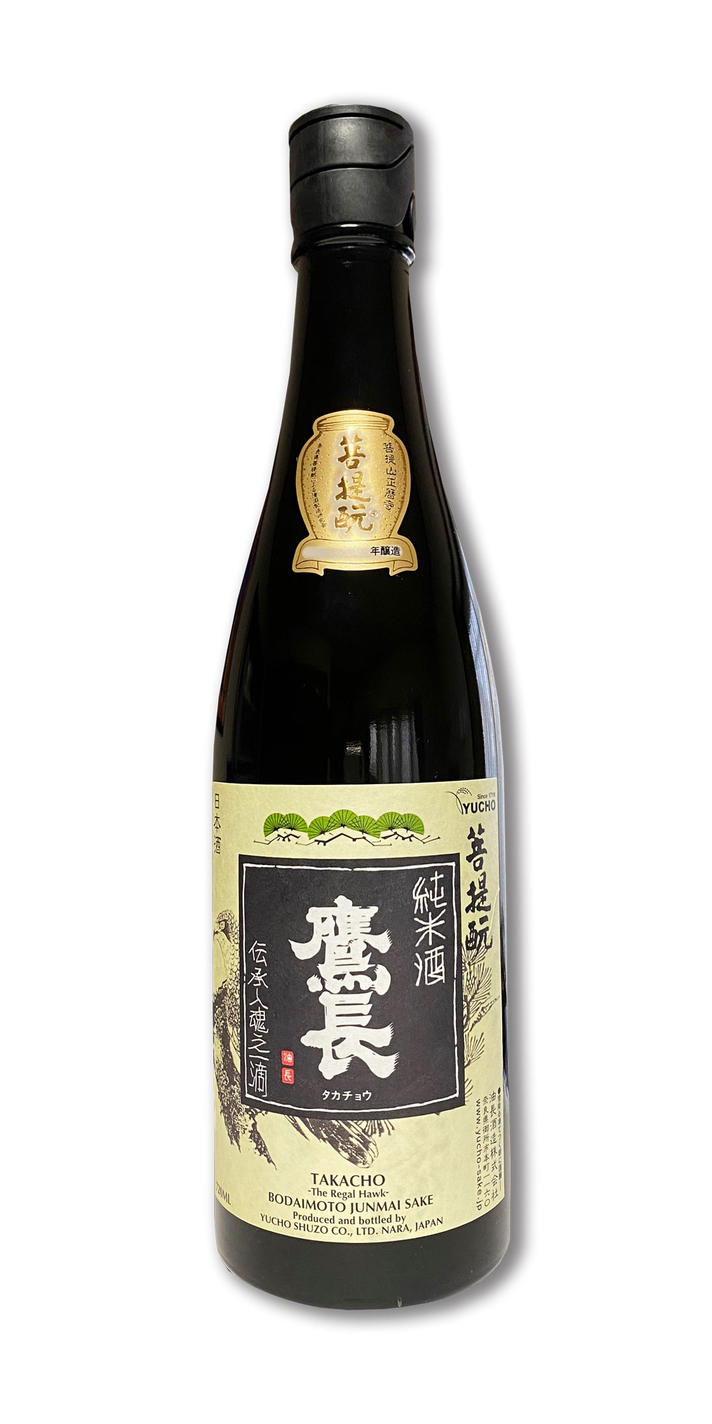 鷹長 菩提酛 純米酒 sake