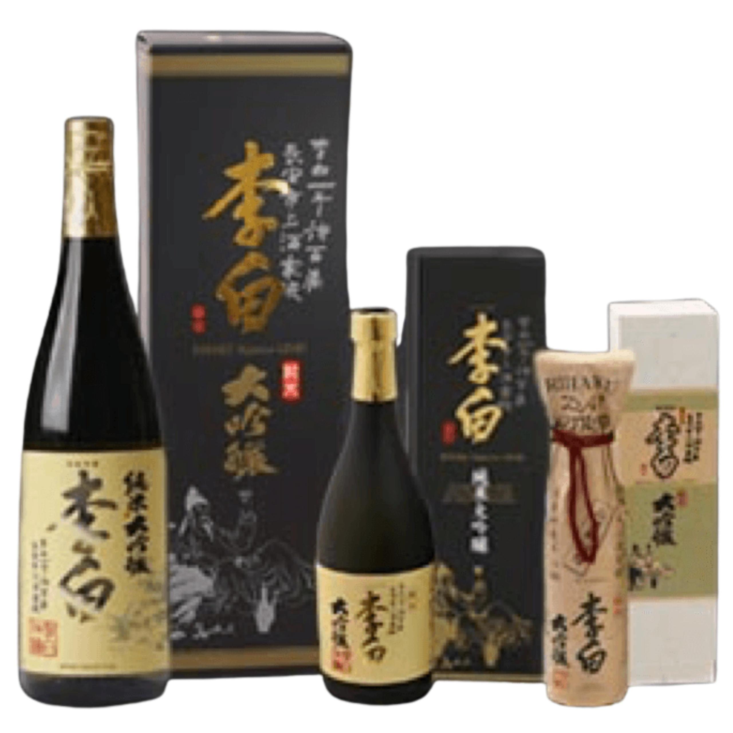 李白 純米大吟醸 sake