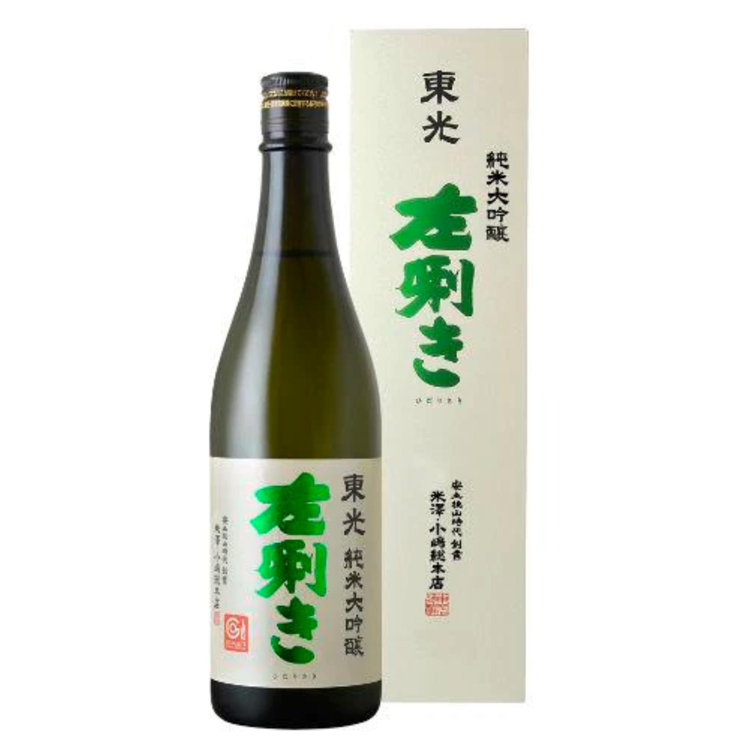 東光 純米大吟醸 左唎き