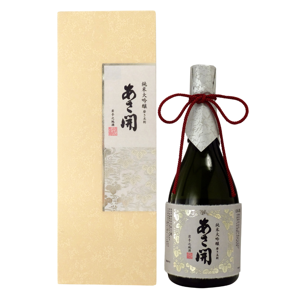 あさ開 純米大吟醸 磨き五割 sake