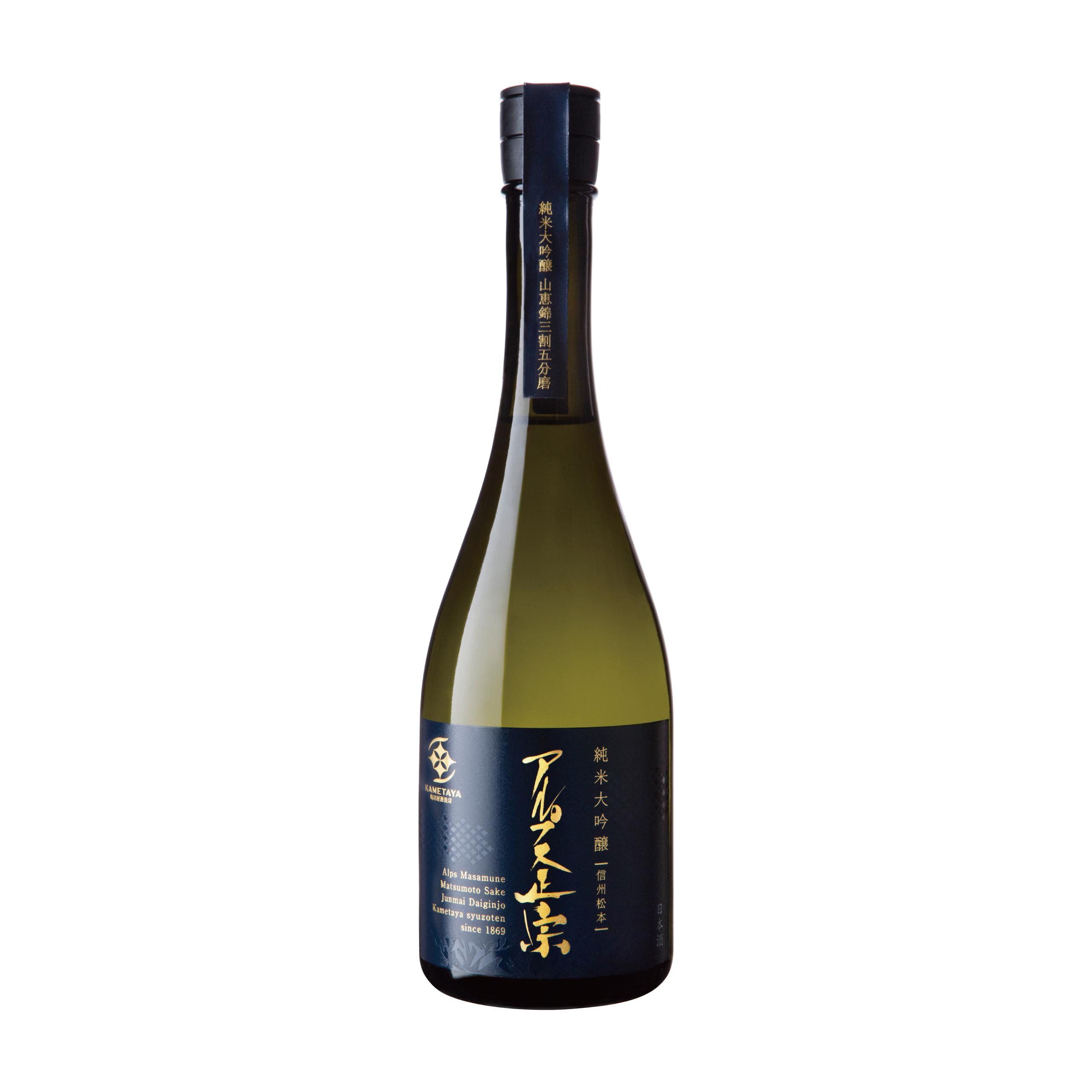 アルプス正宗 純米大吟醸 山恵錦 sake