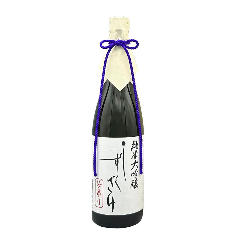 両関 純米大吟醸 しずくざけ 袋吊り sake