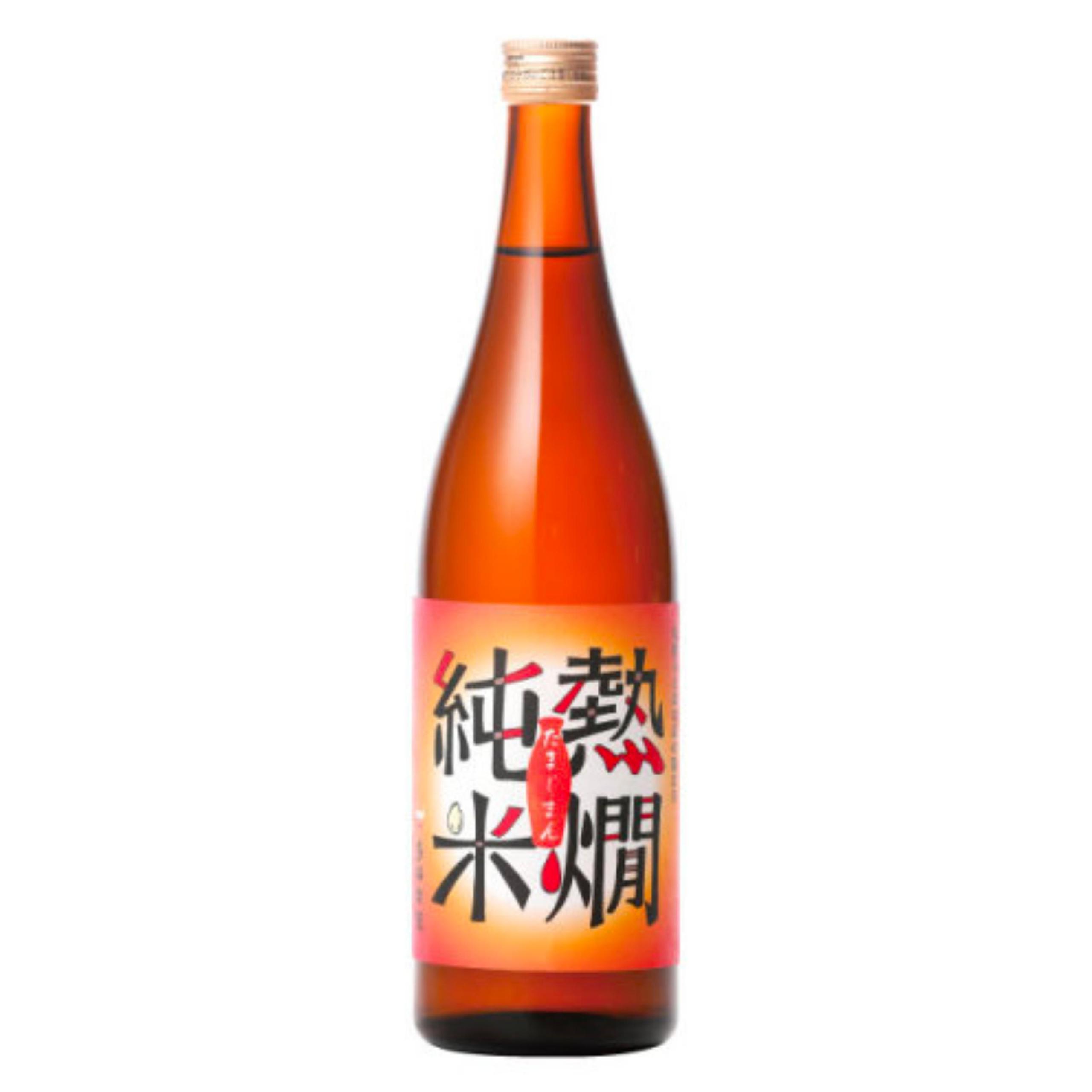 多満自慢 熱燗純米 sake