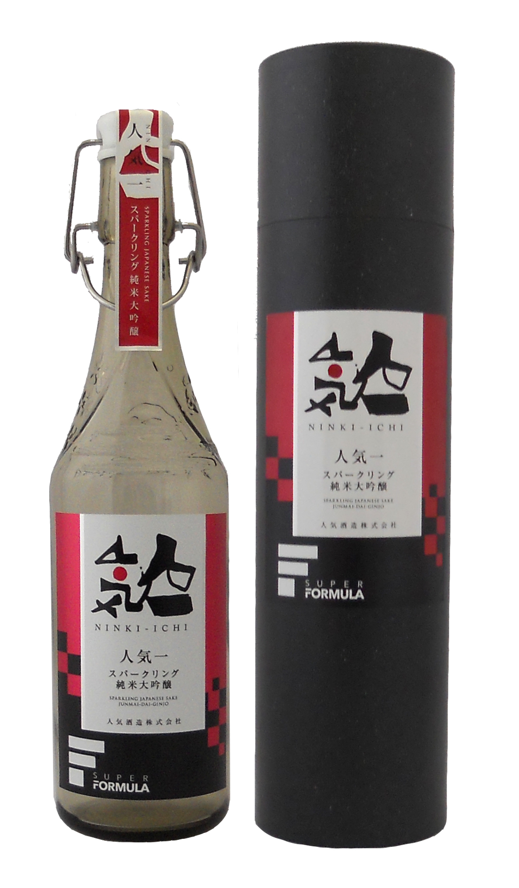 人気一 スパークリング 純米大吟醸 sake