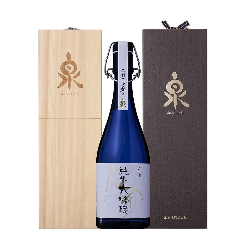 仙介 純米大吟醸原酒雫取り三割三分磨き sake