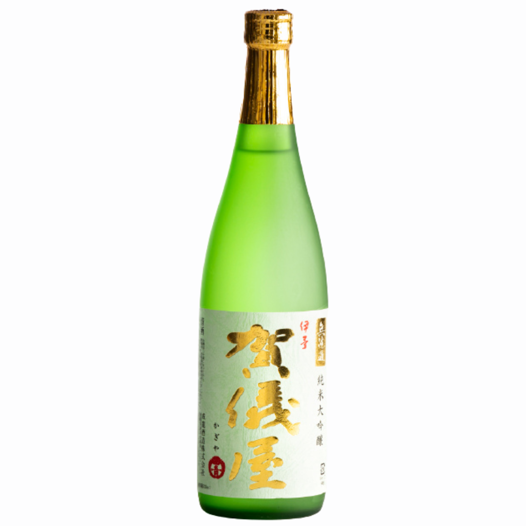 伊予賀儀屋 純米大吟醸 無濾過 グリーンラベル sake