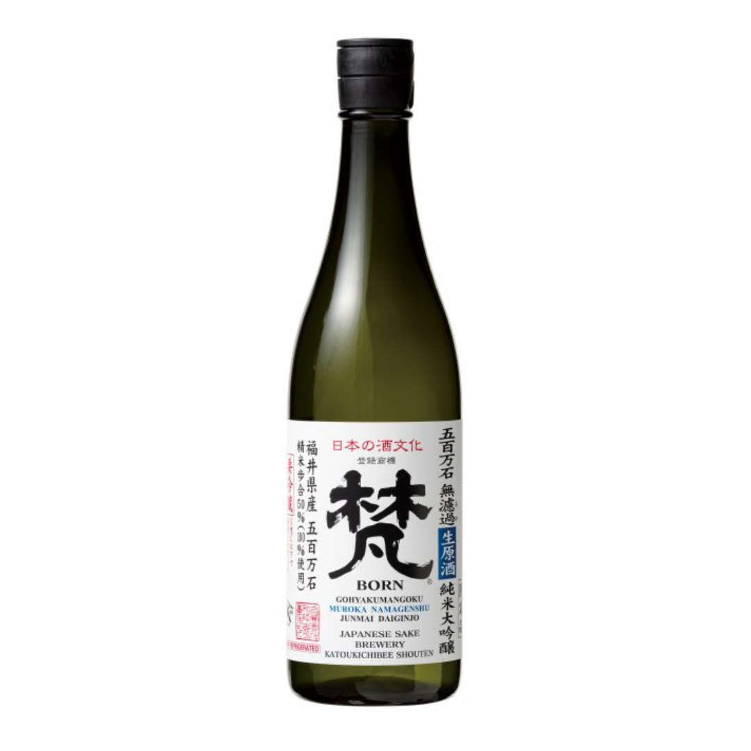 梵 五百万石 無濾過 生原酒 sake