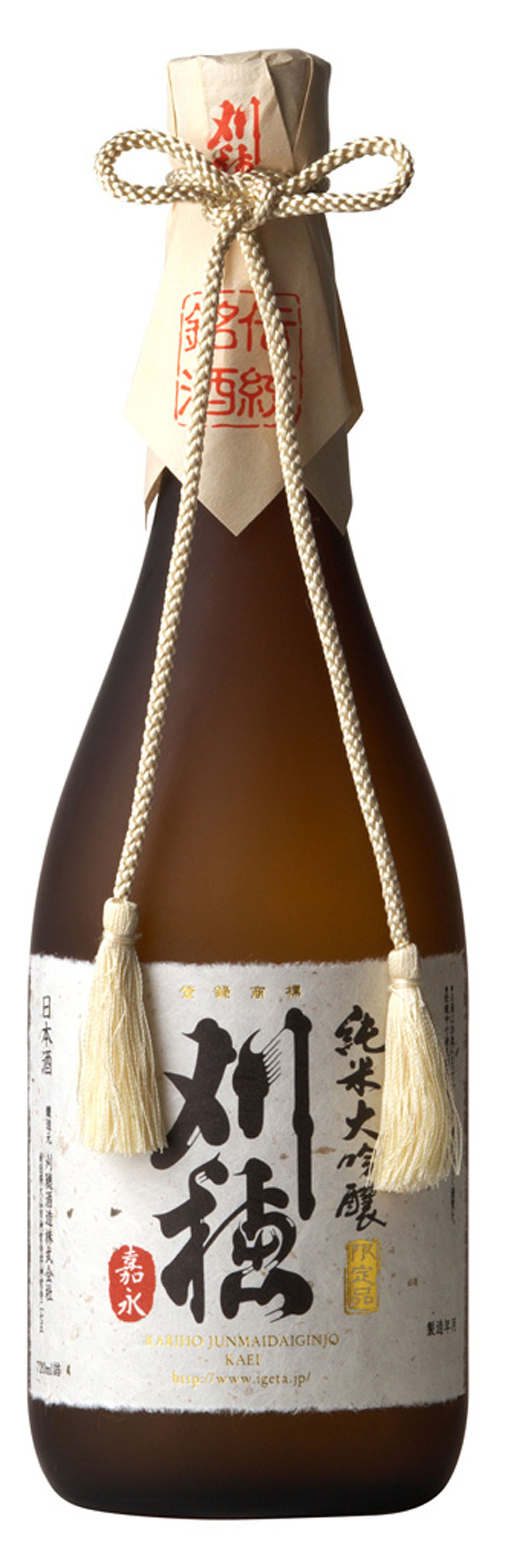 刈穂 純米大吟醸 嘉永 sake
