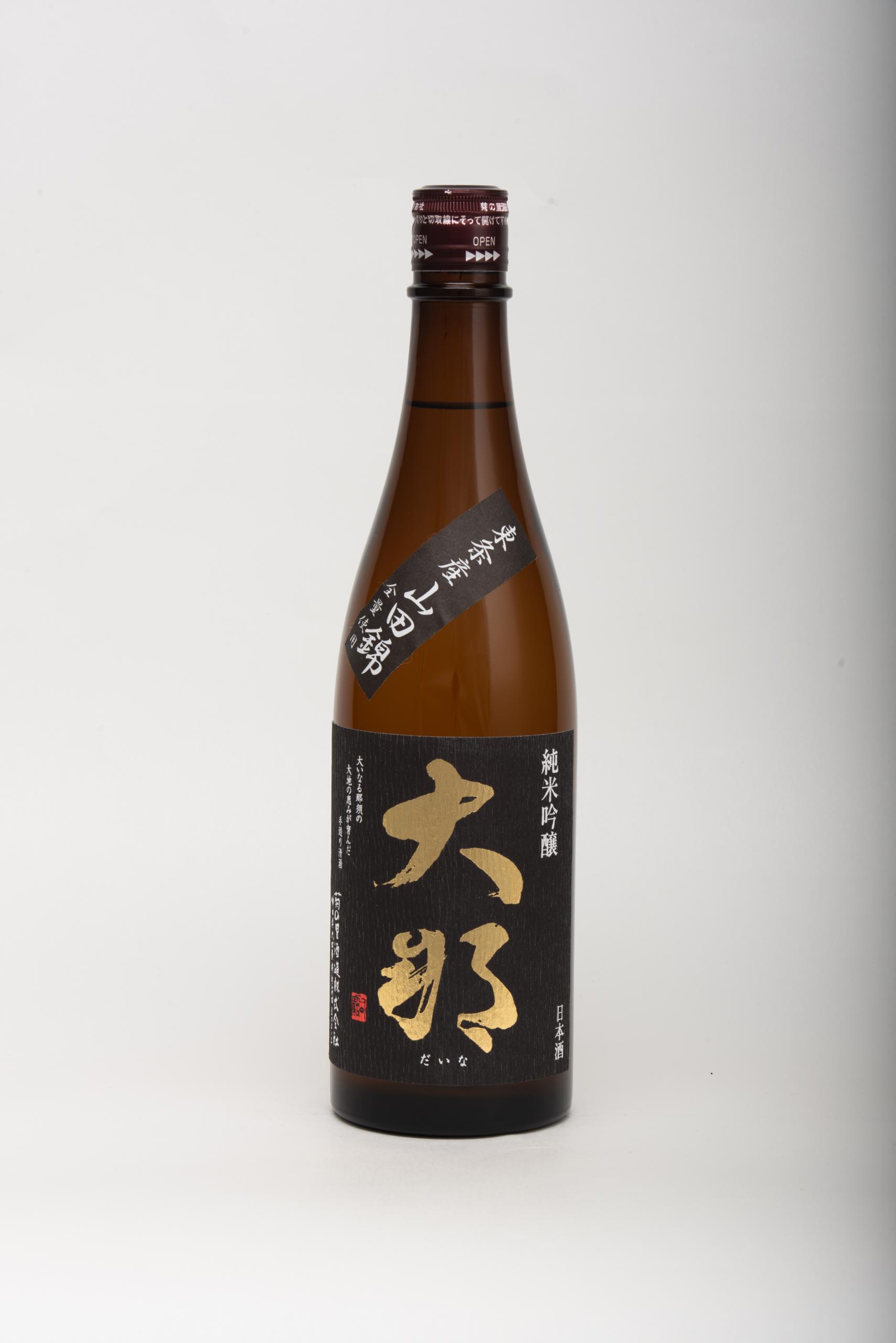 大那  純米吟醸 山田錦 sake