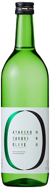 綾菊 さぬきオリーブ 純米酒 sake