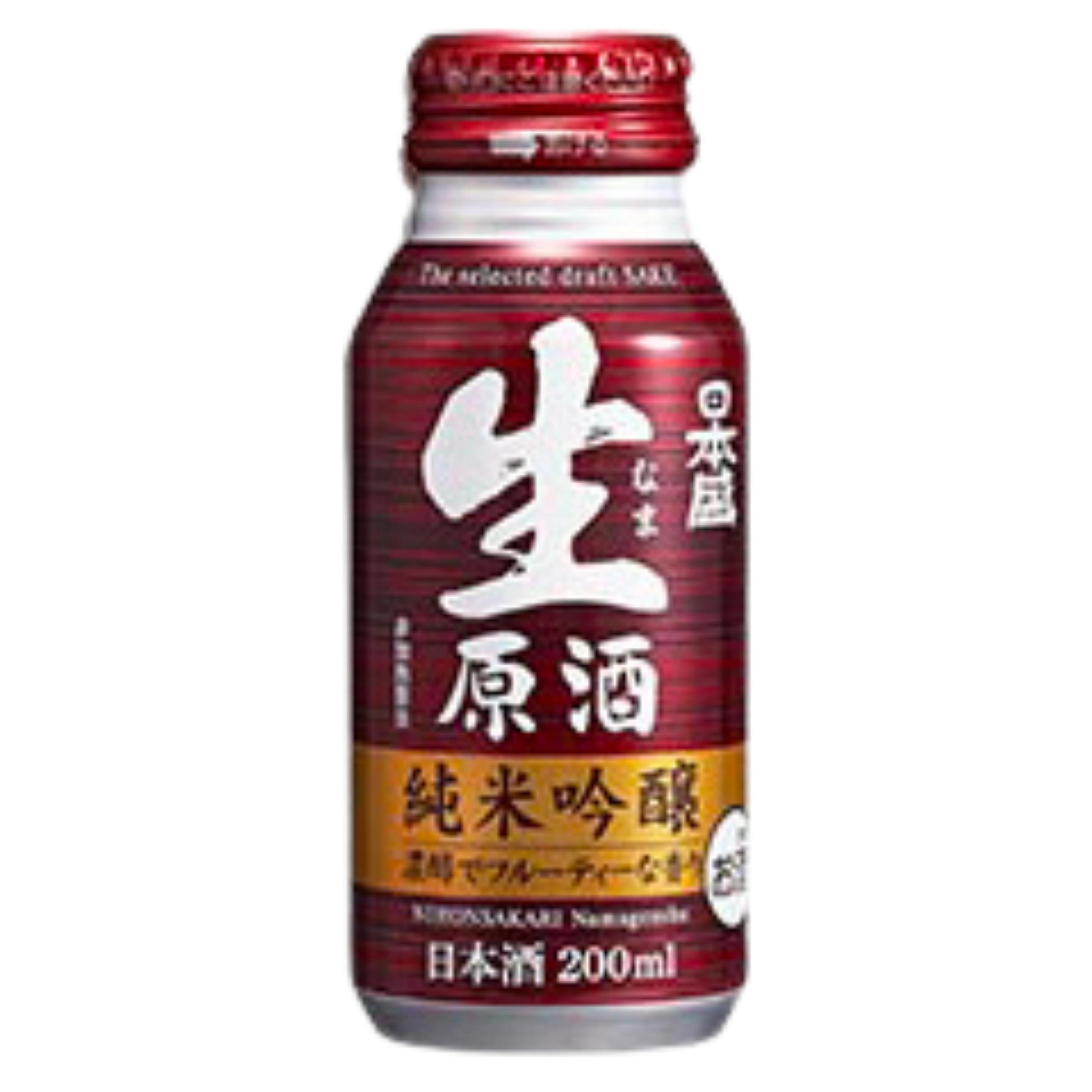 日本盛 生原酒 純米吟醸 ボトル缶