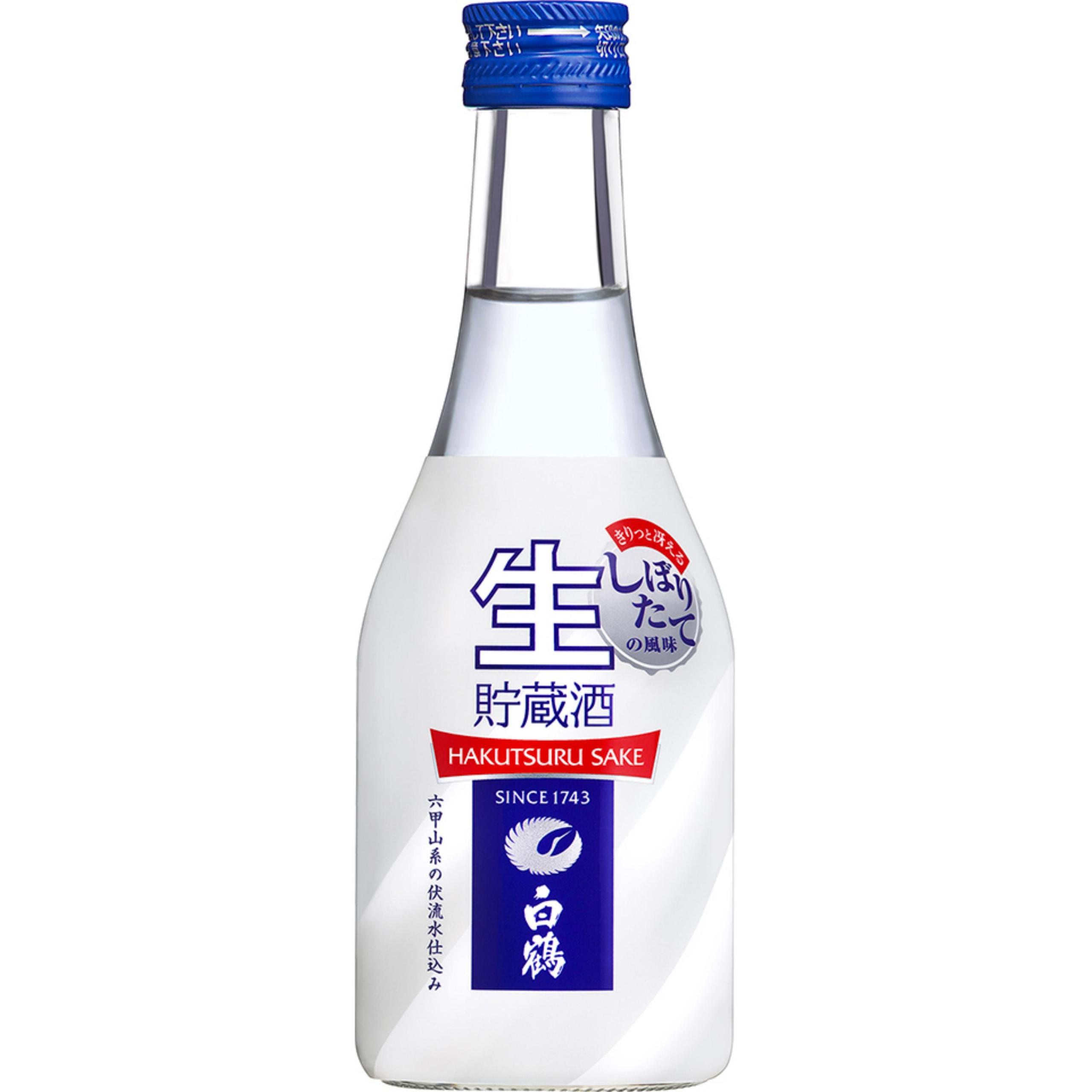 上撰 白鶴 ねじ栓 生貯蔵酒 sake