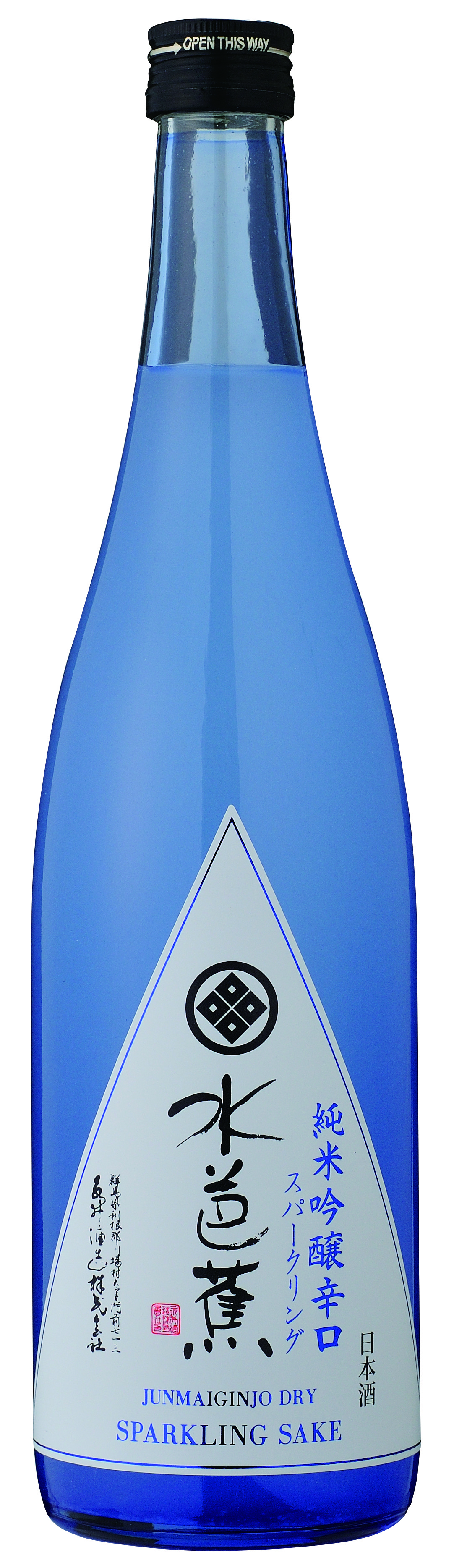 水芭蕉 純米吟醸辛口スパークリング sake