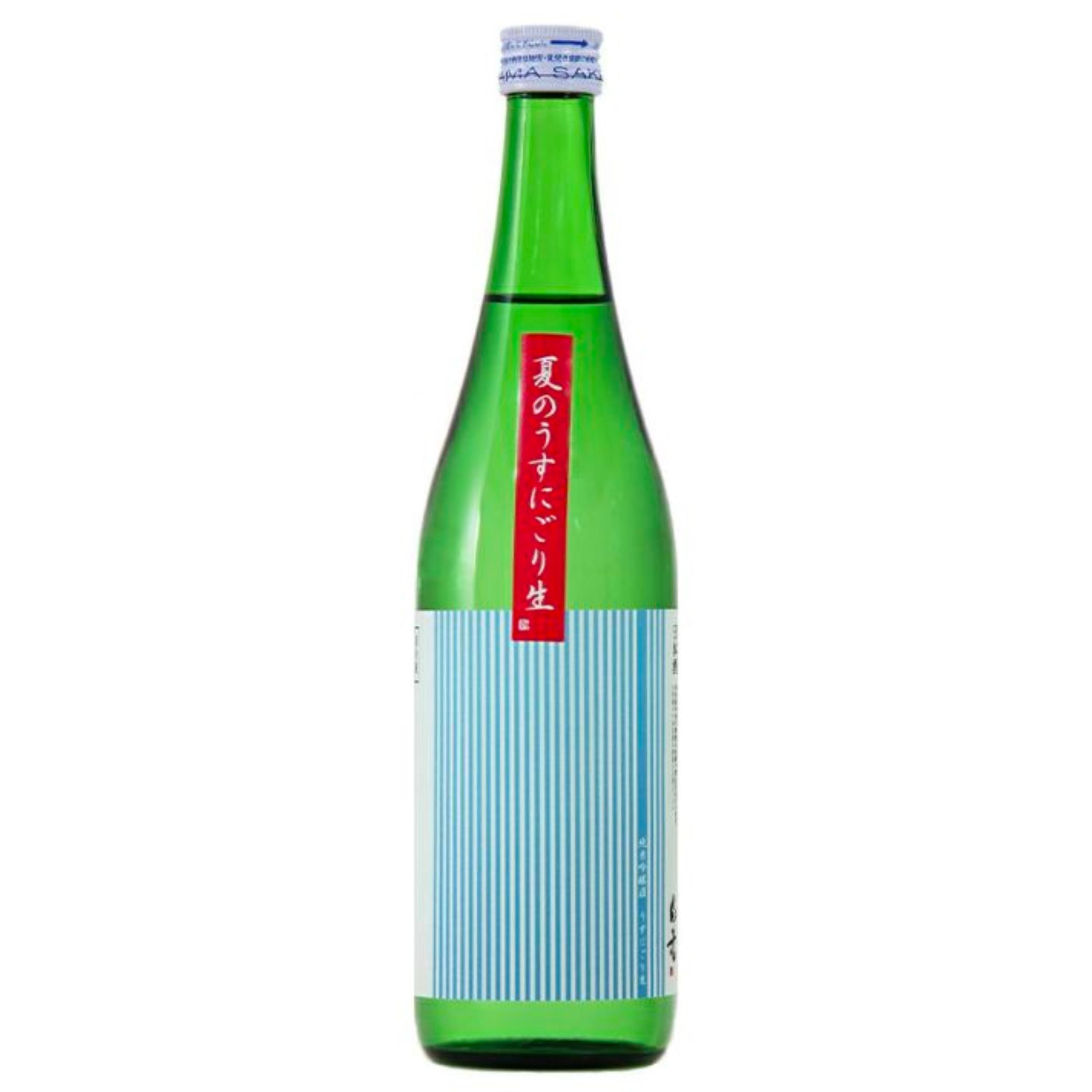 白老 夏の純米吟醸 うすにごり生酒
