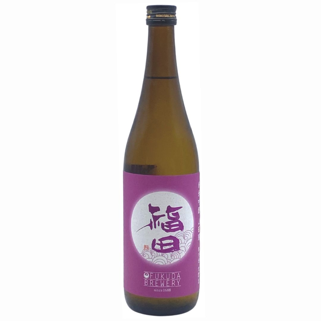 福田 純米吟醸 山田錦 無濾過 生原酒 sake