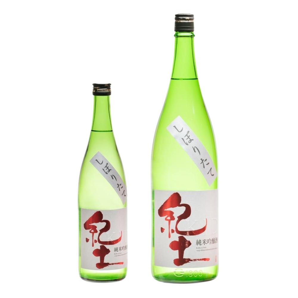 紀土 純米吟醸 しぼりたて sake