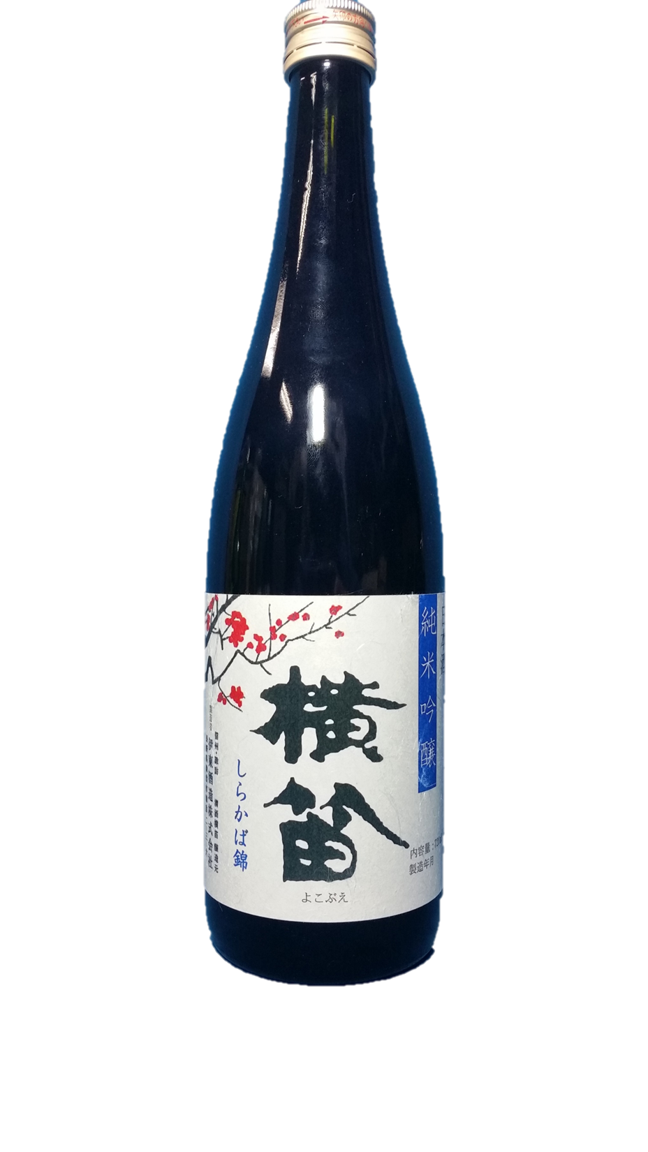 純米吟醸 横笛 しらかば錦 sake
