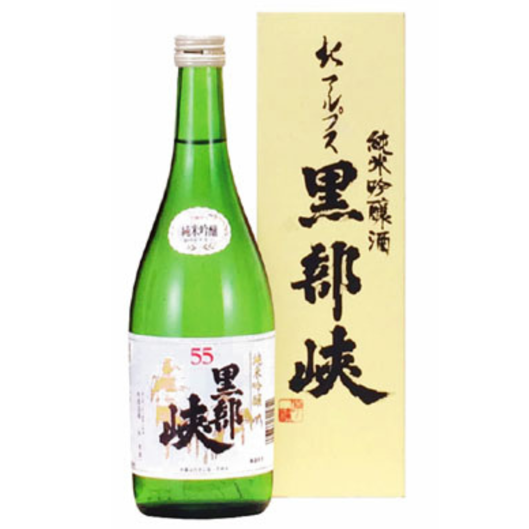 純米吟醸 黒部峡 sake