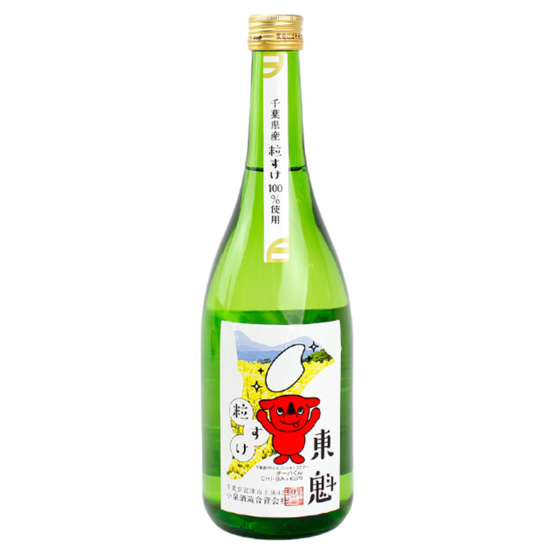 東魁 純米吟醸 粒すけ sake