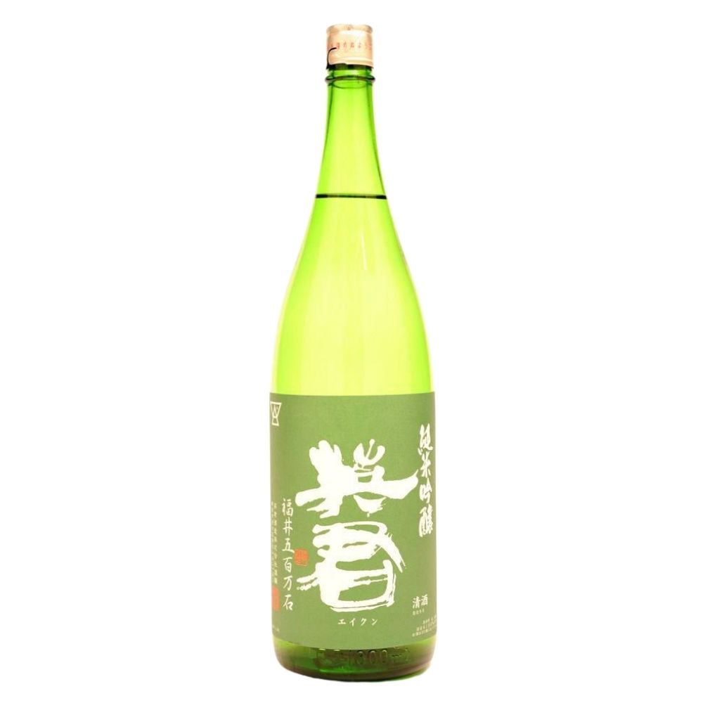 緑の英君 純米吟醸 五百万石 sake