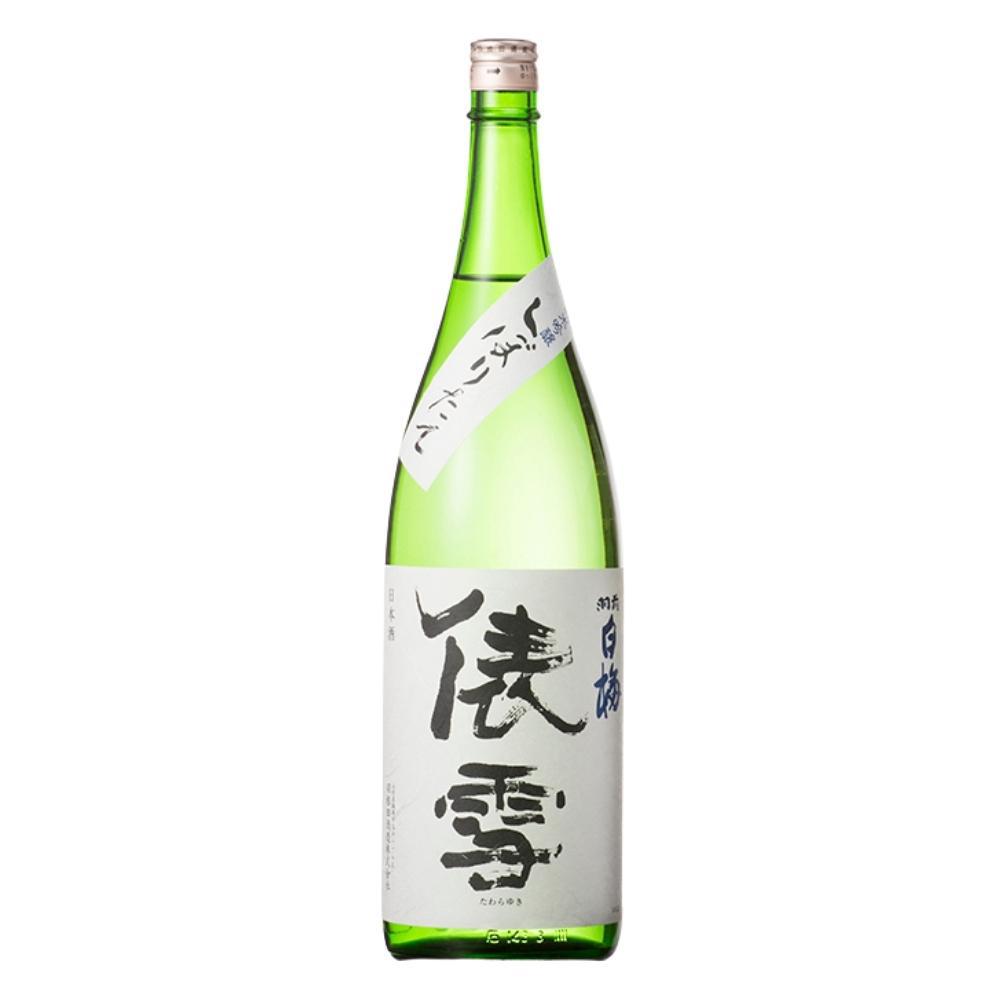 羽前白梅 俵雪 純米吟醸 しぼりたて sake