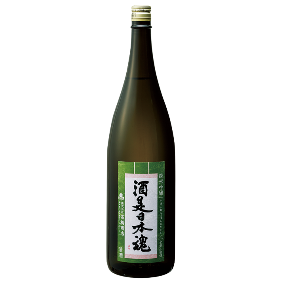 酒是 日本魂 純米吟醸 sake