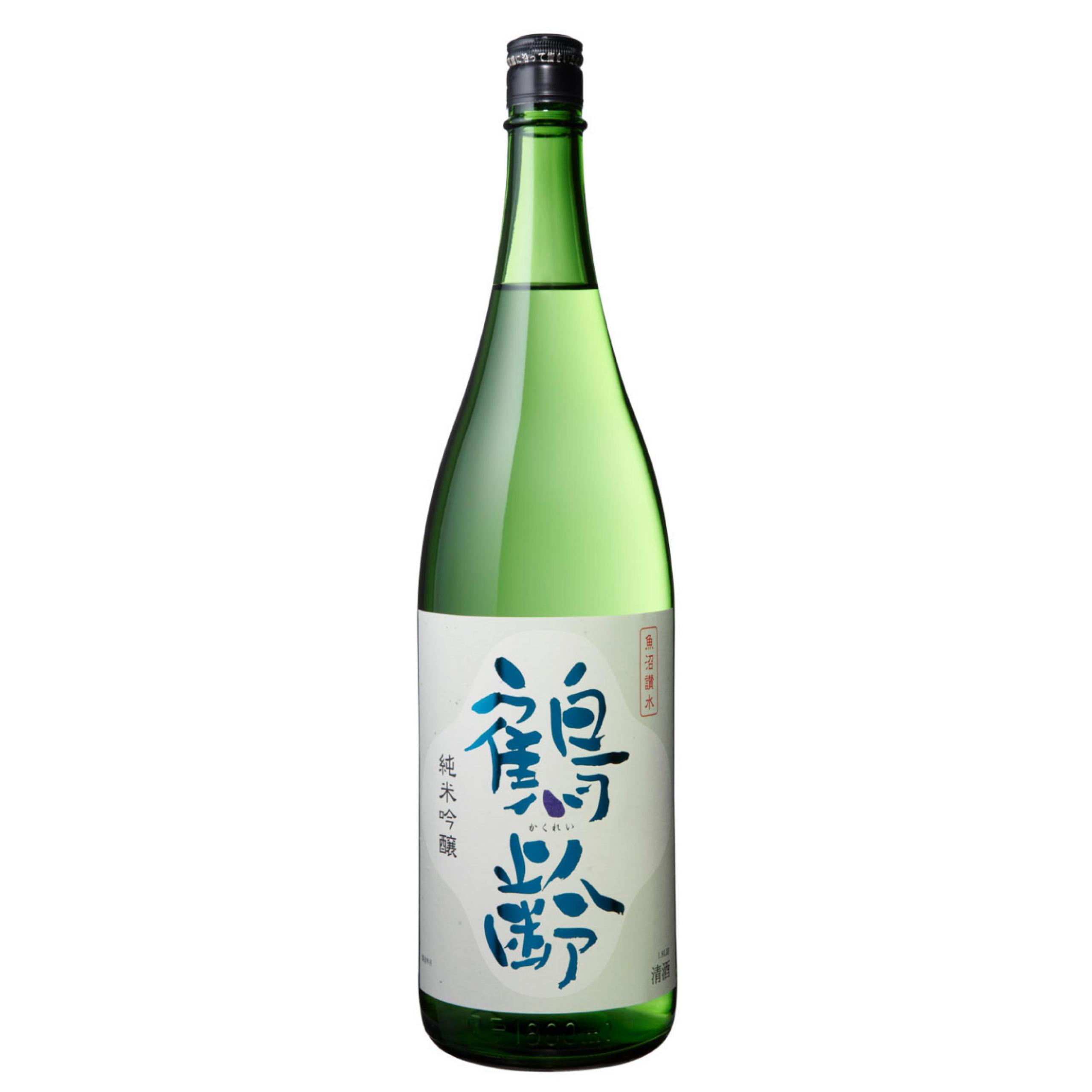 鶴齢 純米吟醸 sake