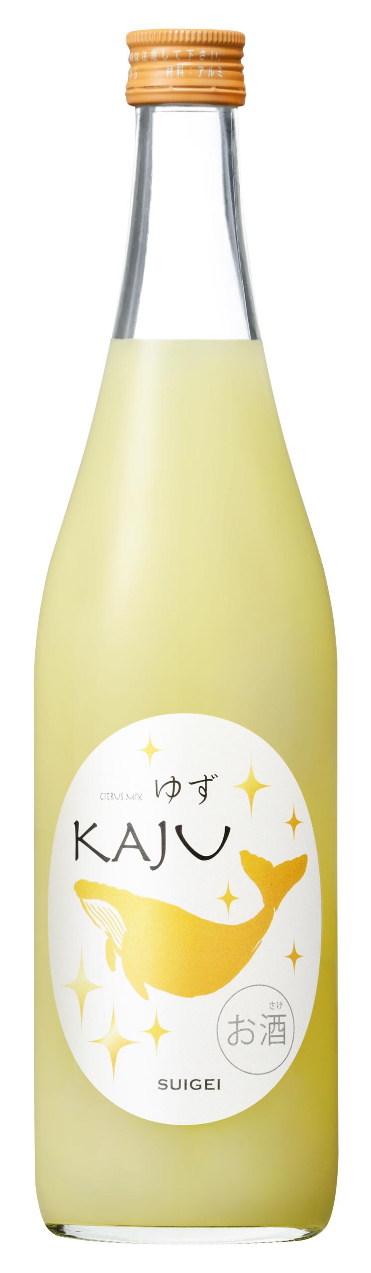 酔鯨 リキュールかじゅ ゆず sake