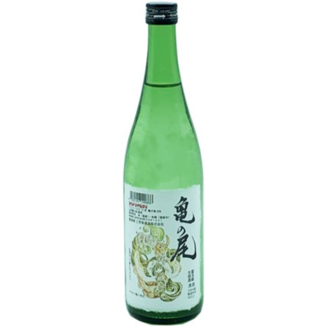 三芳菊 亀の尾 無濾過原酒 sake