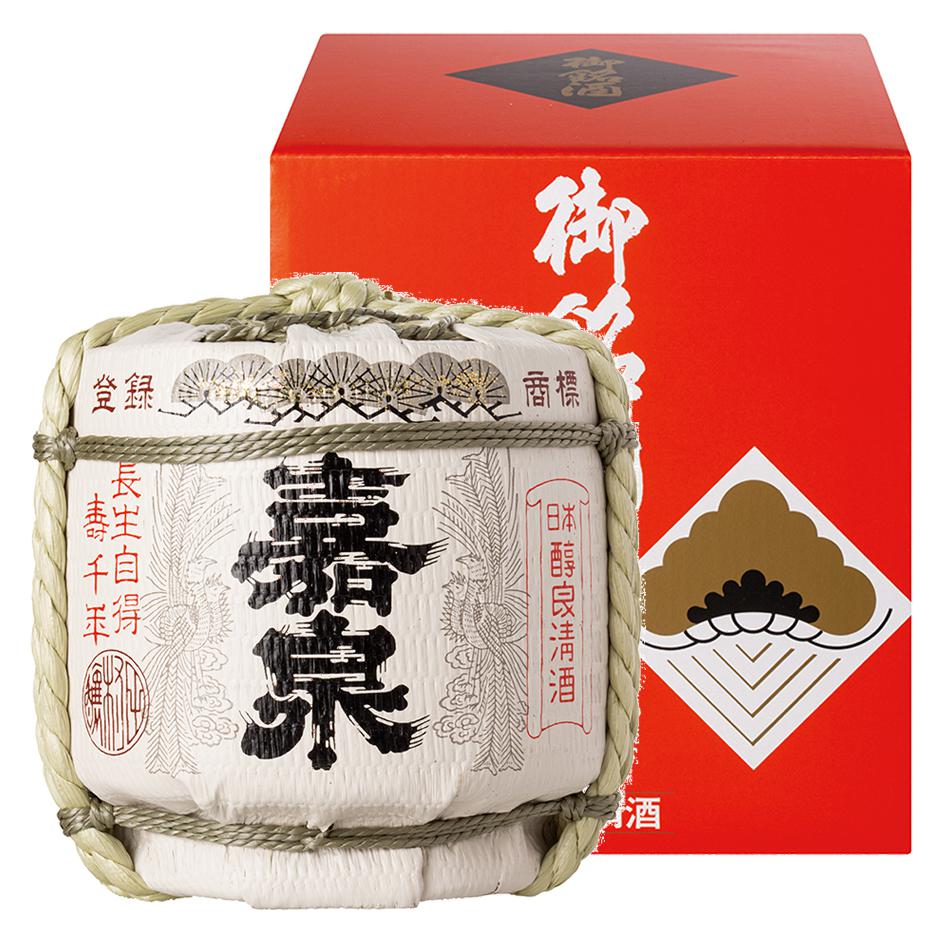 嘉泉 上撰菰冠壺樽 sake