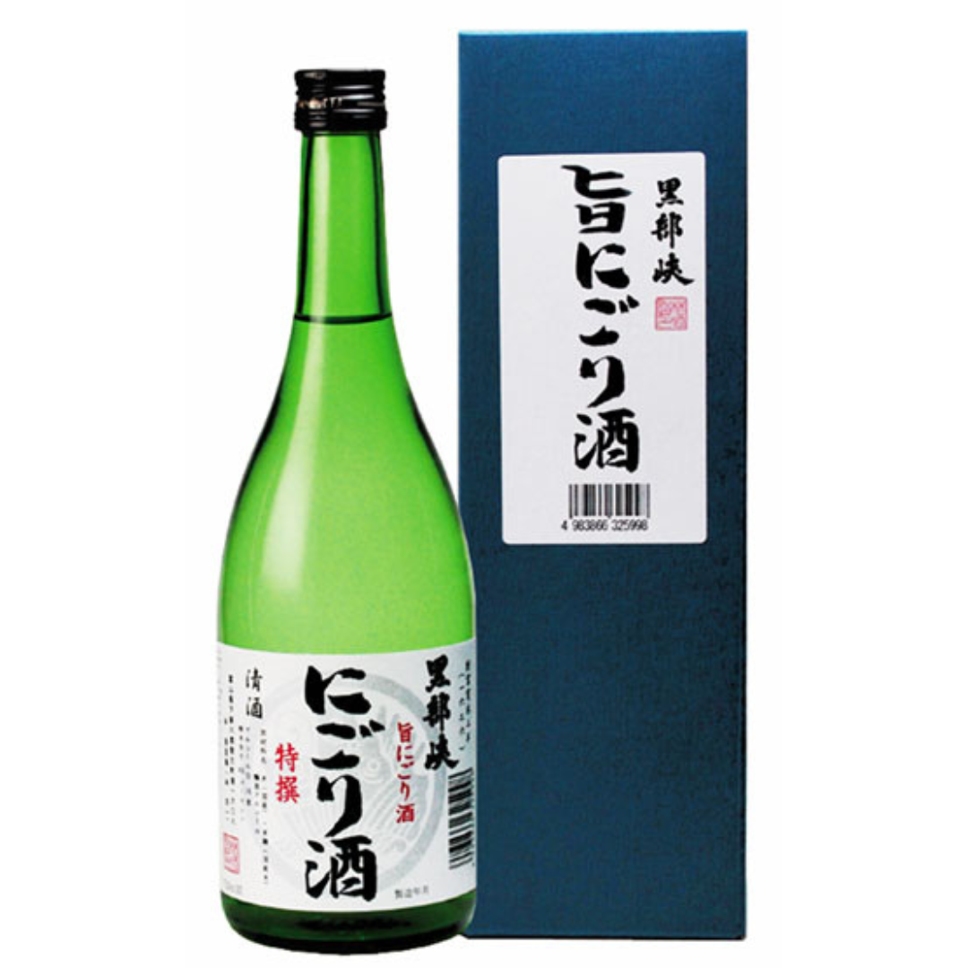 黒部峡 旨にごり酒 sake