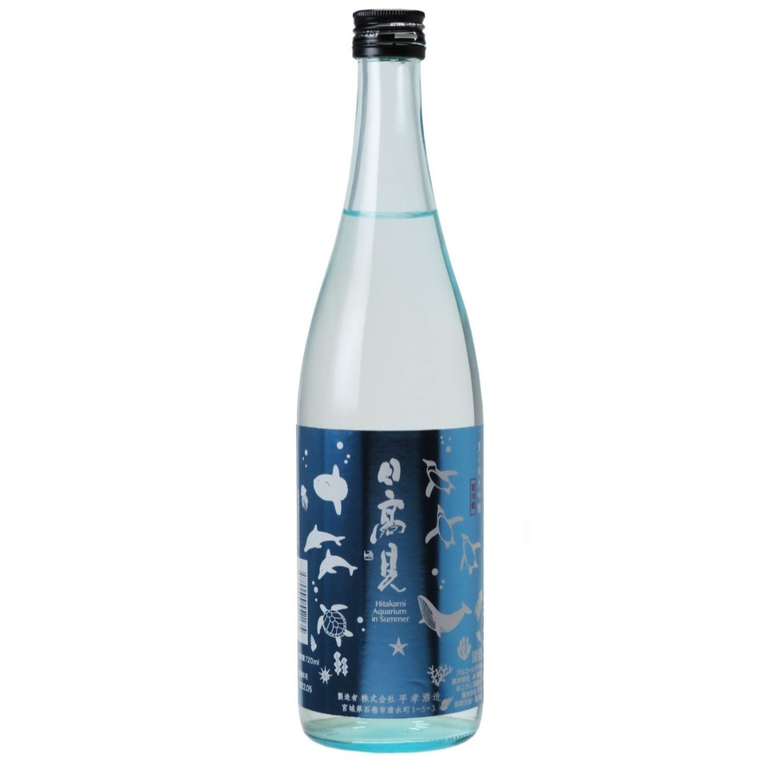 日高見 夏の純米吟醸 sake