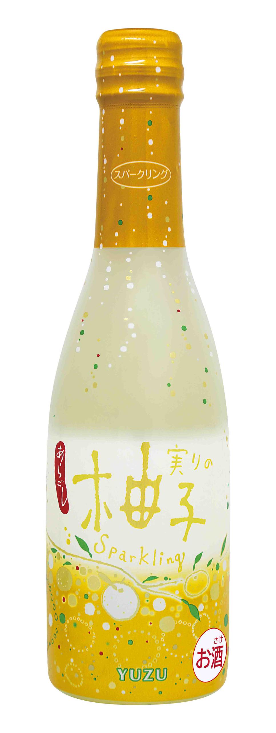 実りのスパークリング 柚子 sake