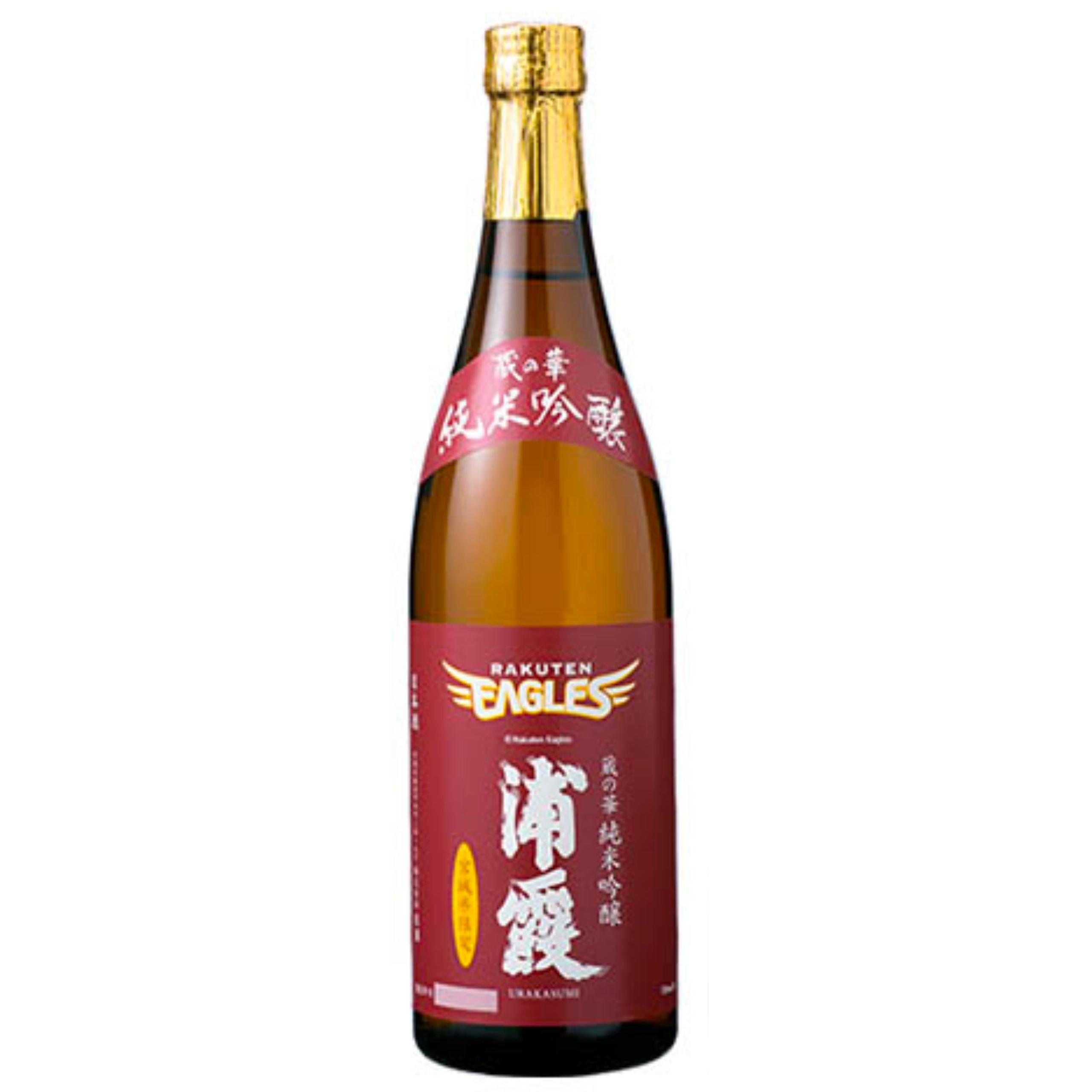 浦霞 楽天イーグルスボトル 蔵の華 純米吟醸 sake