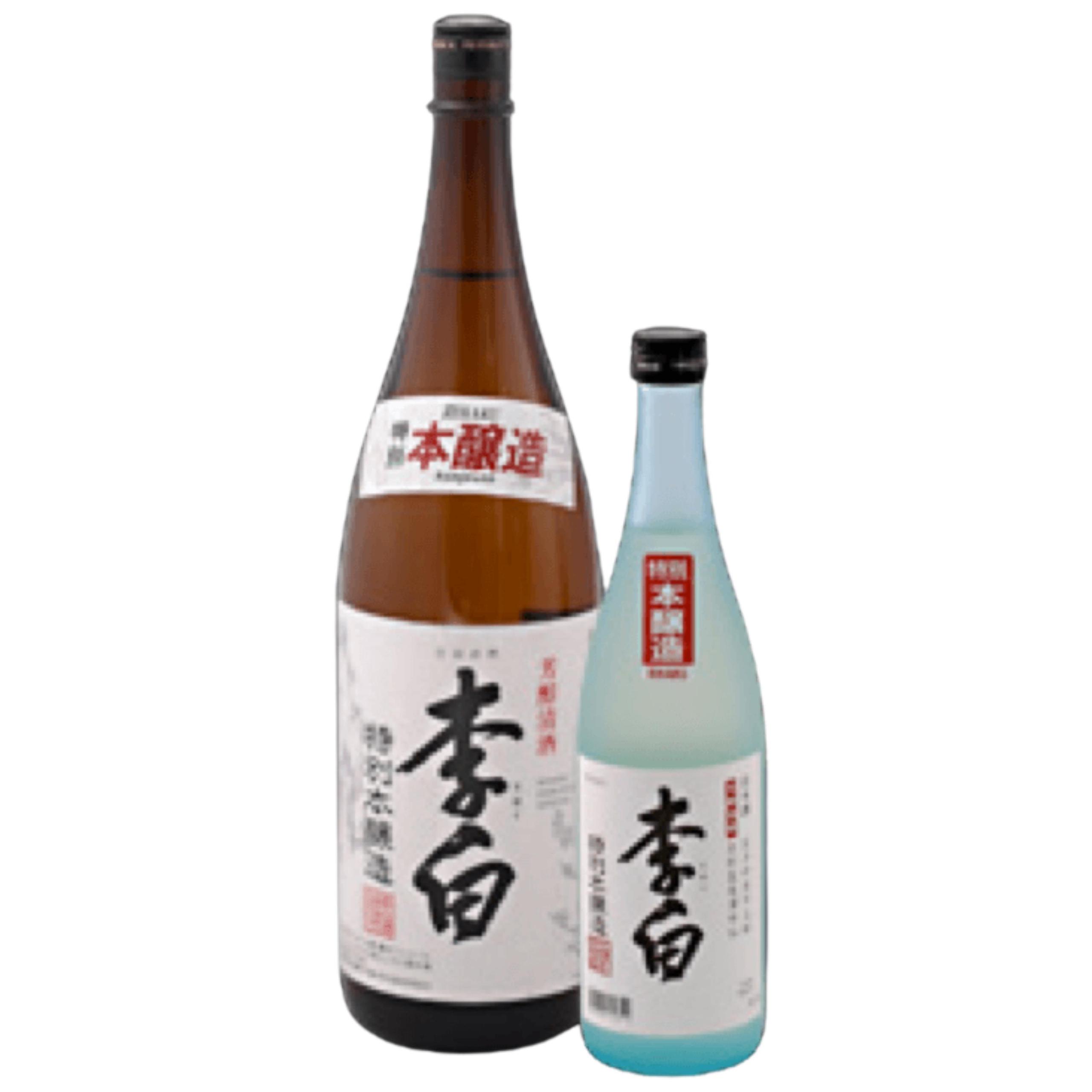 李白 特別本醸造 sake
