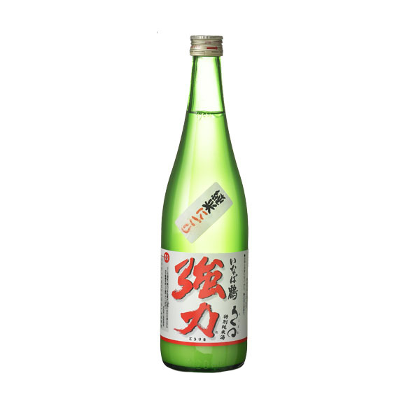 いなば鶴 特別純米 ろくまる強力 にごり酒 sake