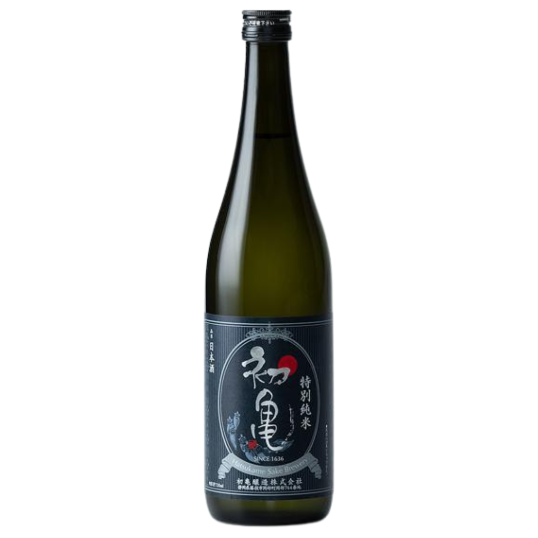 初亀 特別純米 sake