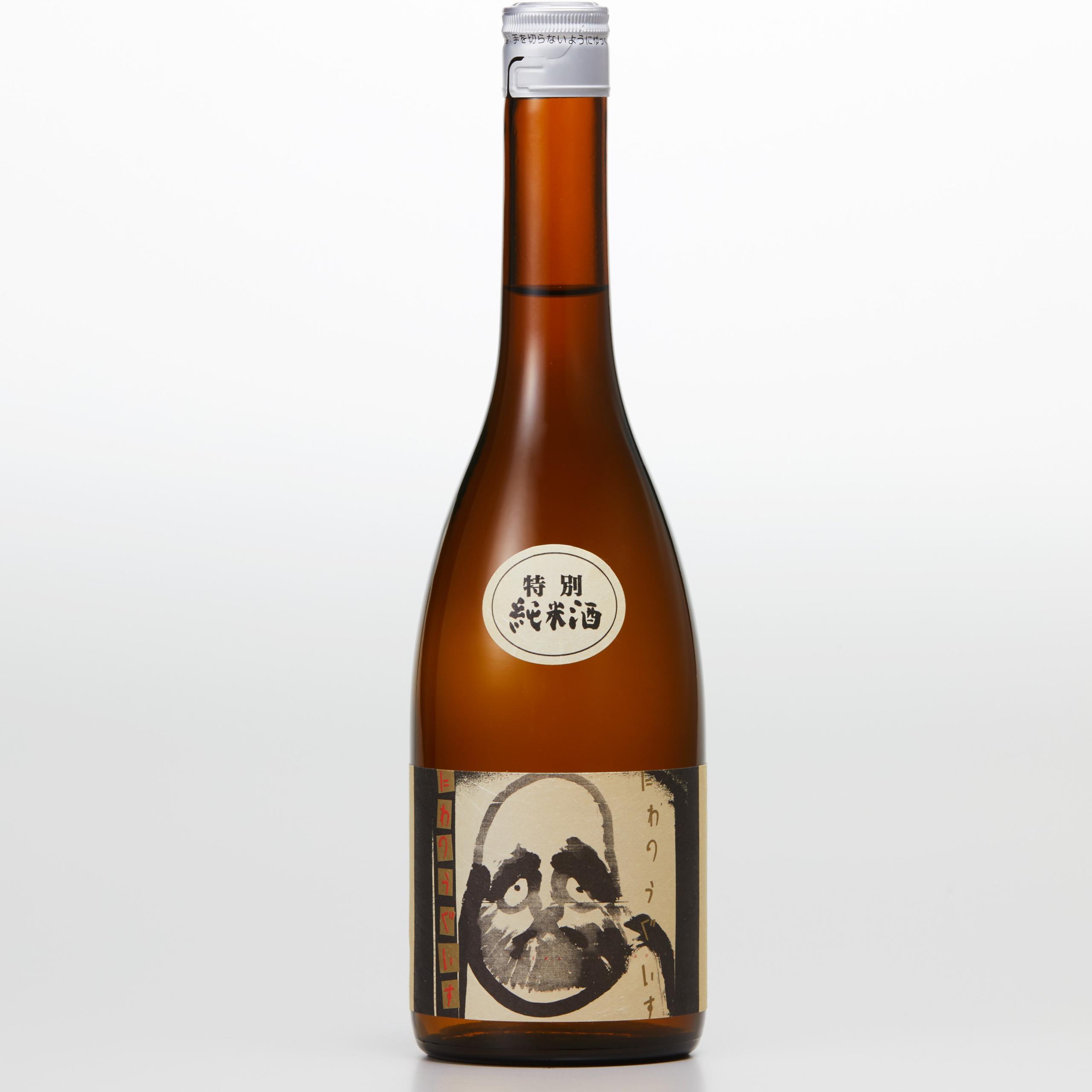 庭のうぐいす だるまラベル 特別純米酒 sake