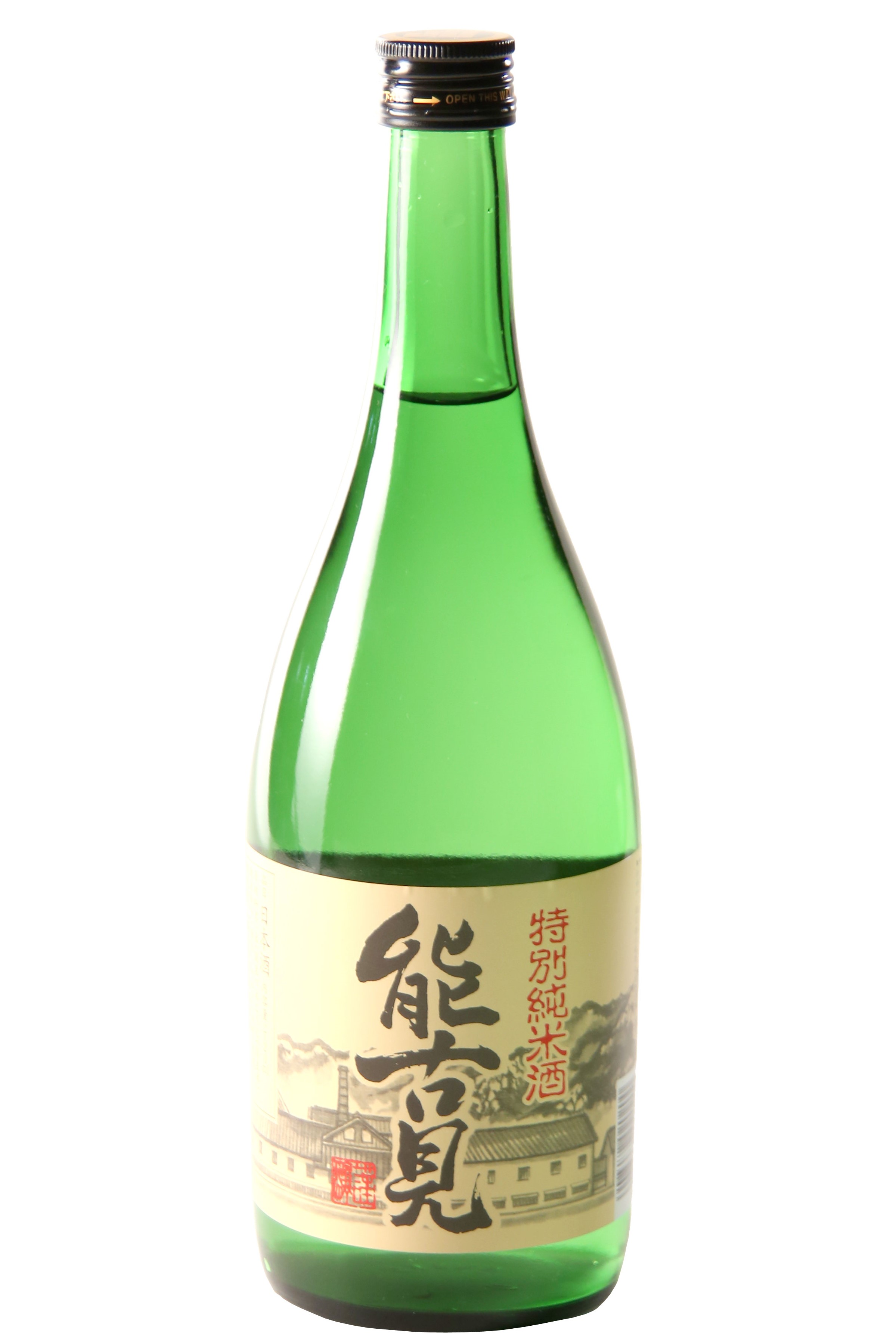 能古見 特別純米 sake