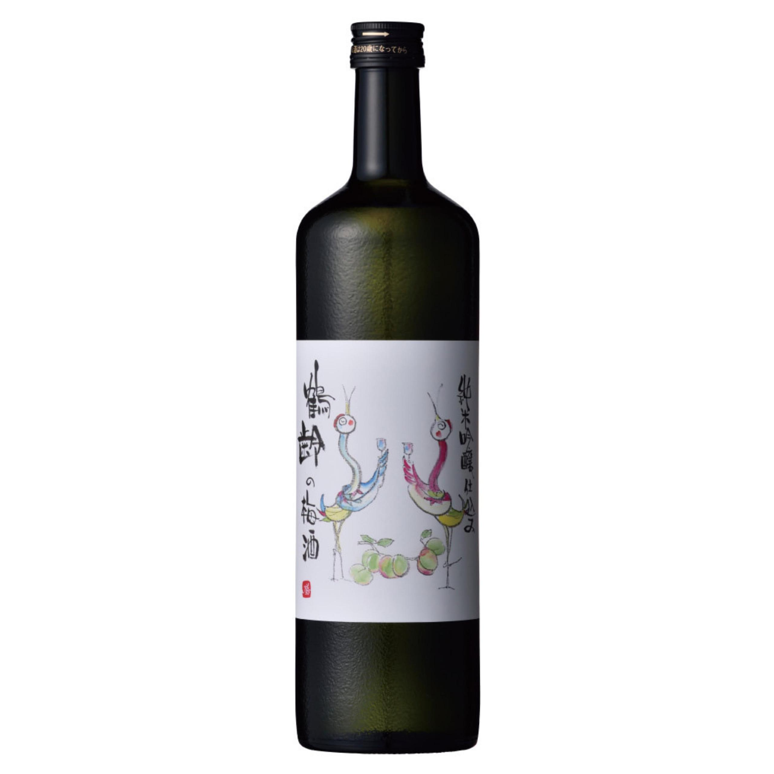鶴齢の梅酒 純米吟醸仕込み sake