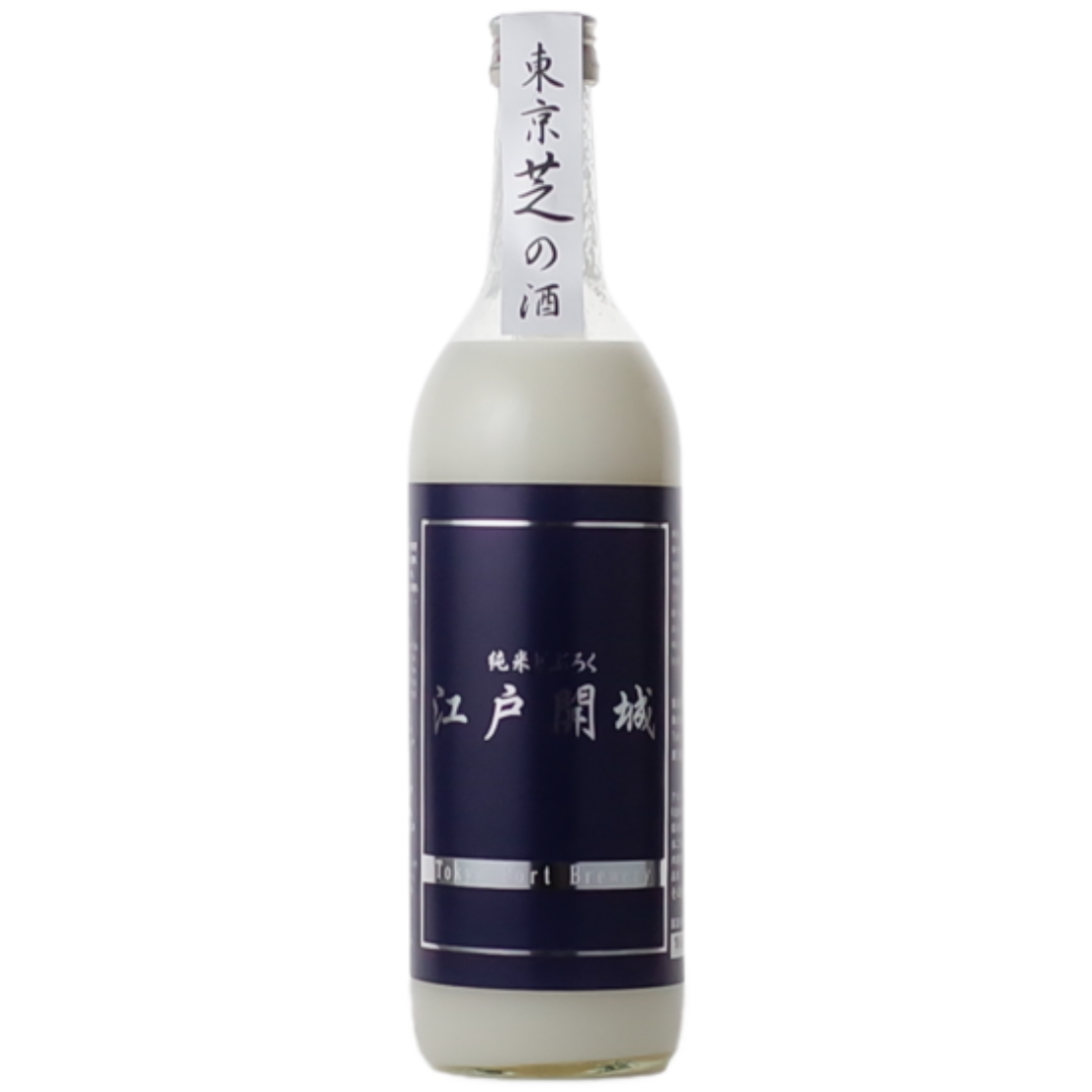江戸開城 純米どぶろく sake