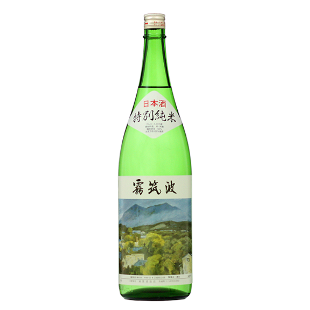 霧筑波 特別純米 sake