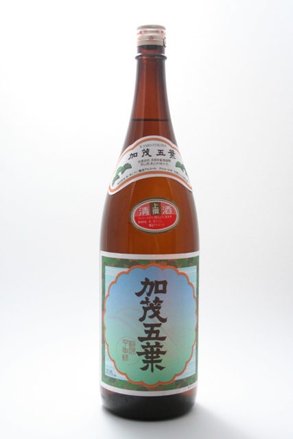 加茂五葉 上撰 sake