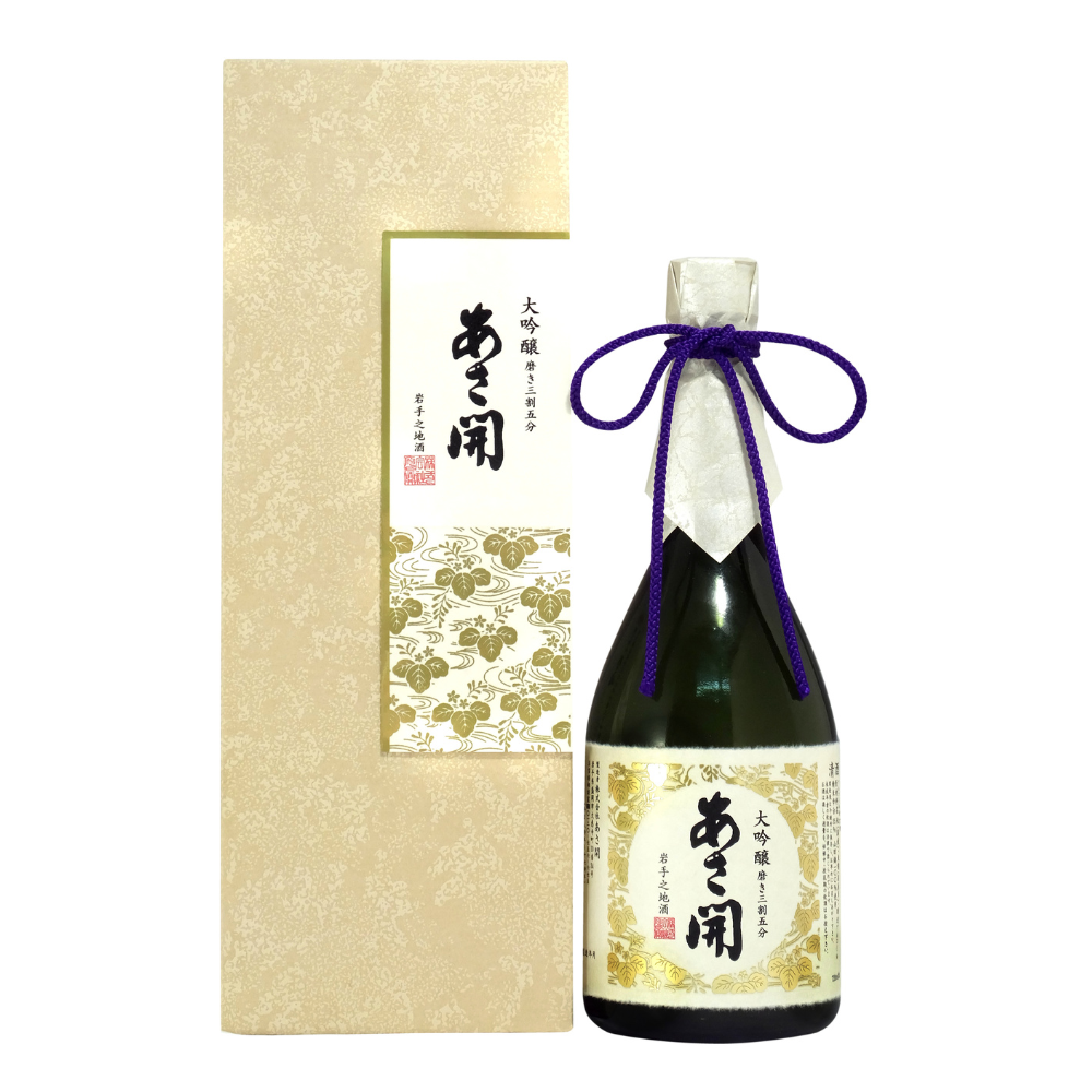 あさ開 大吟醸 磨き三割五分 sake
