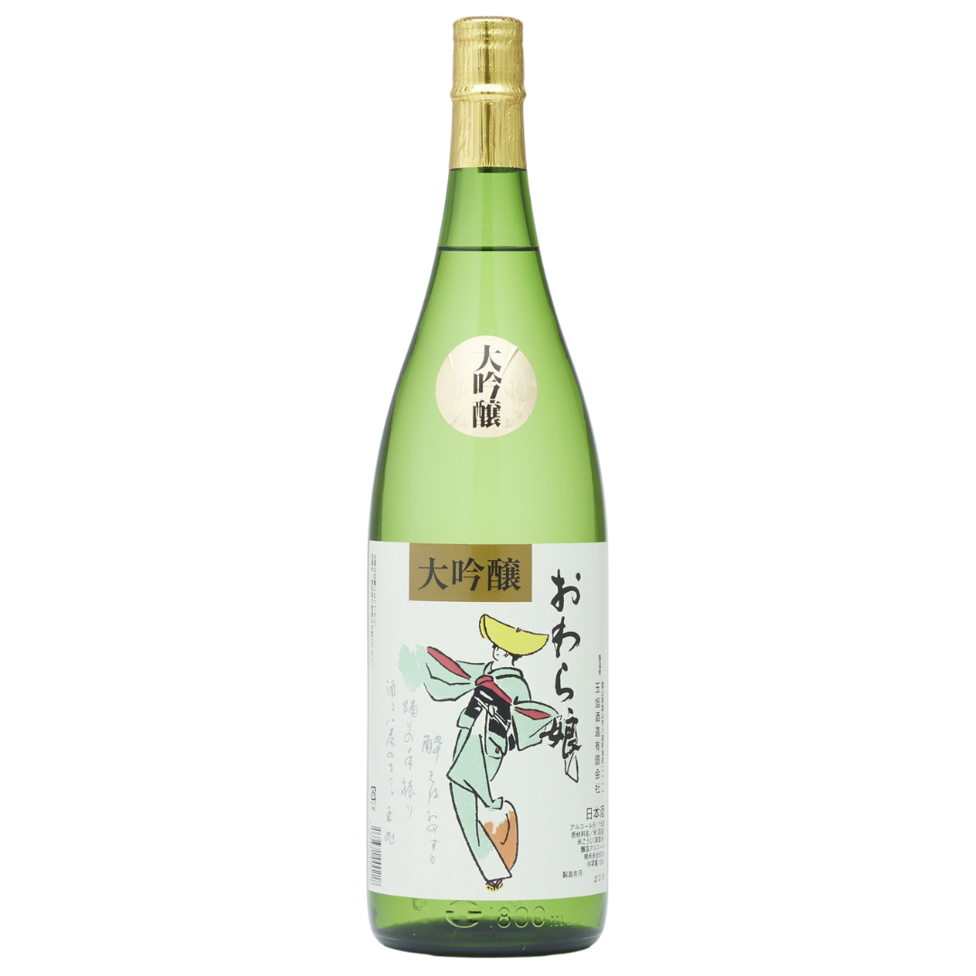 おわら娘 大吟醸 sake