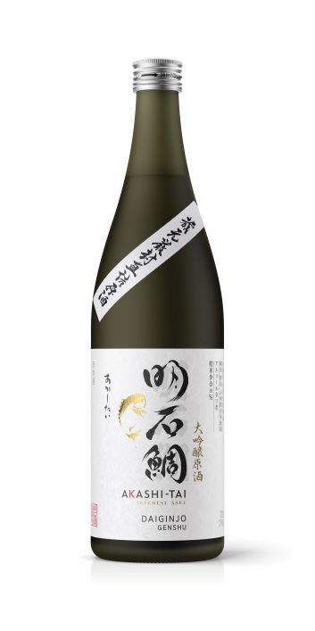 明石鯛 大吟醸原酒 sake